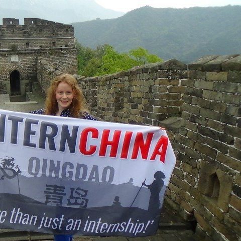 InternChina-Sophie-at-the-Great-Wall