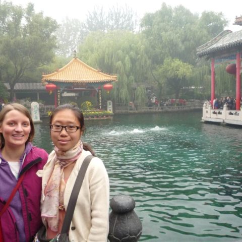 Jinan-Baotuquan-with-friend