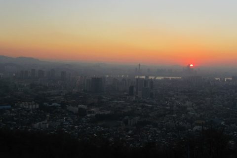 KoreaSunsetSeoul