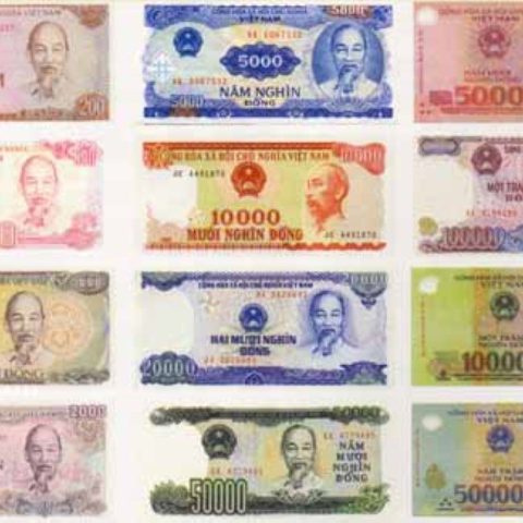 vietnamese bank notes money